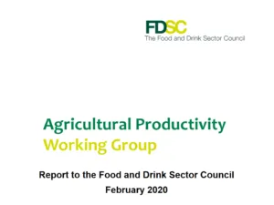 AGPW report to Food and Drink Council 2020
