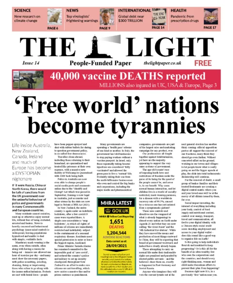 The Light Issue 14 - October 2021