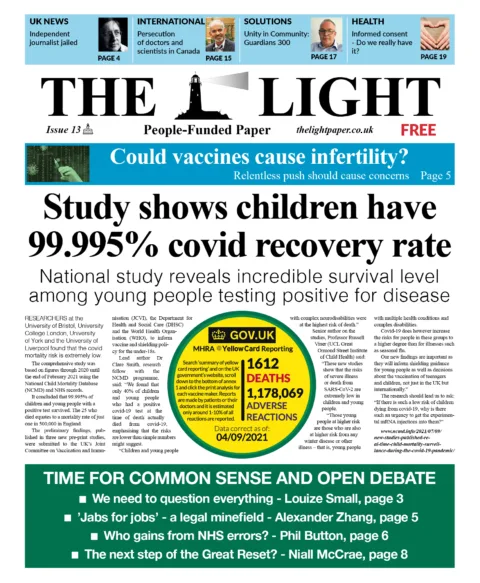 The Light Issue 13 - September 2021